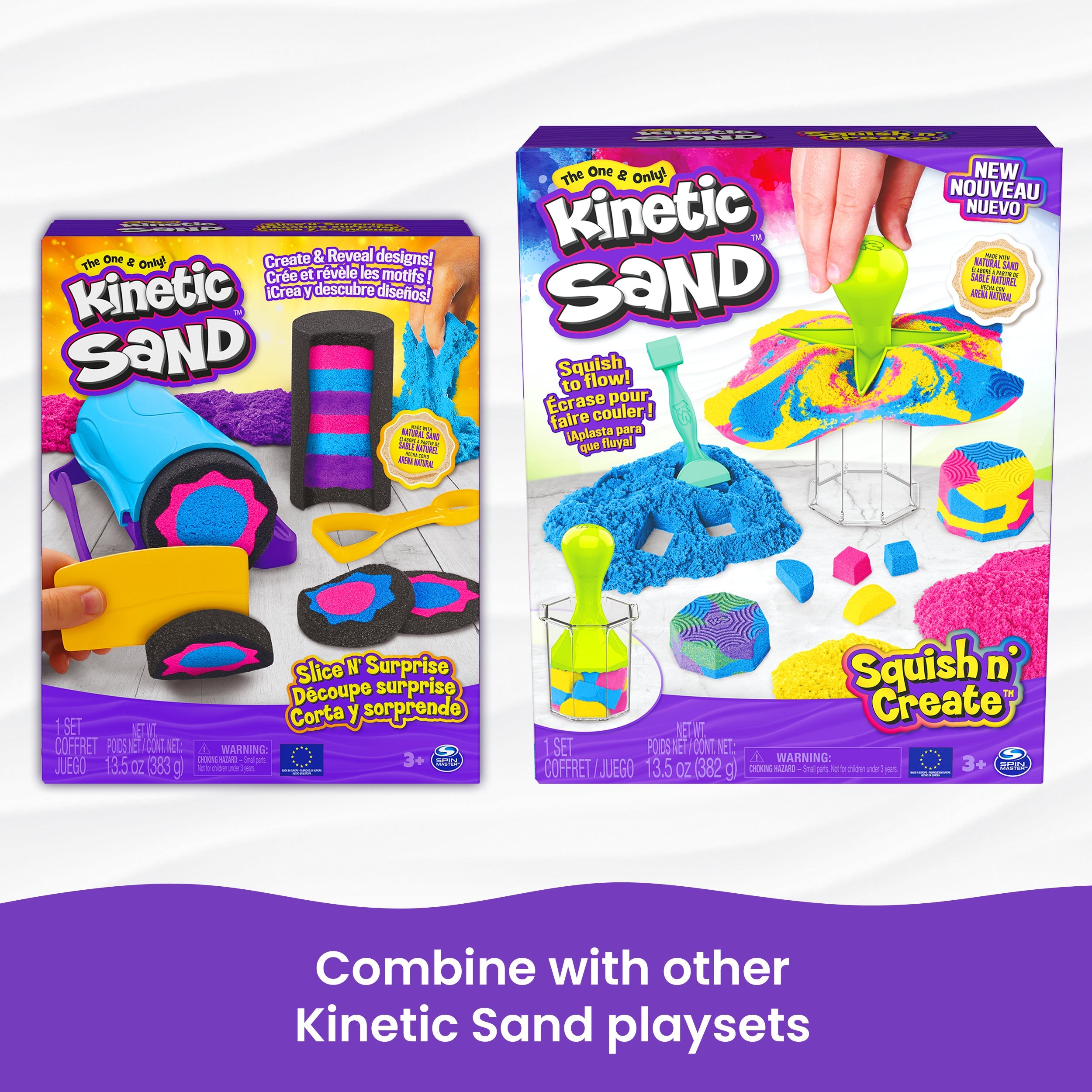 Kinetic Sand, Castle Container 10-Pack