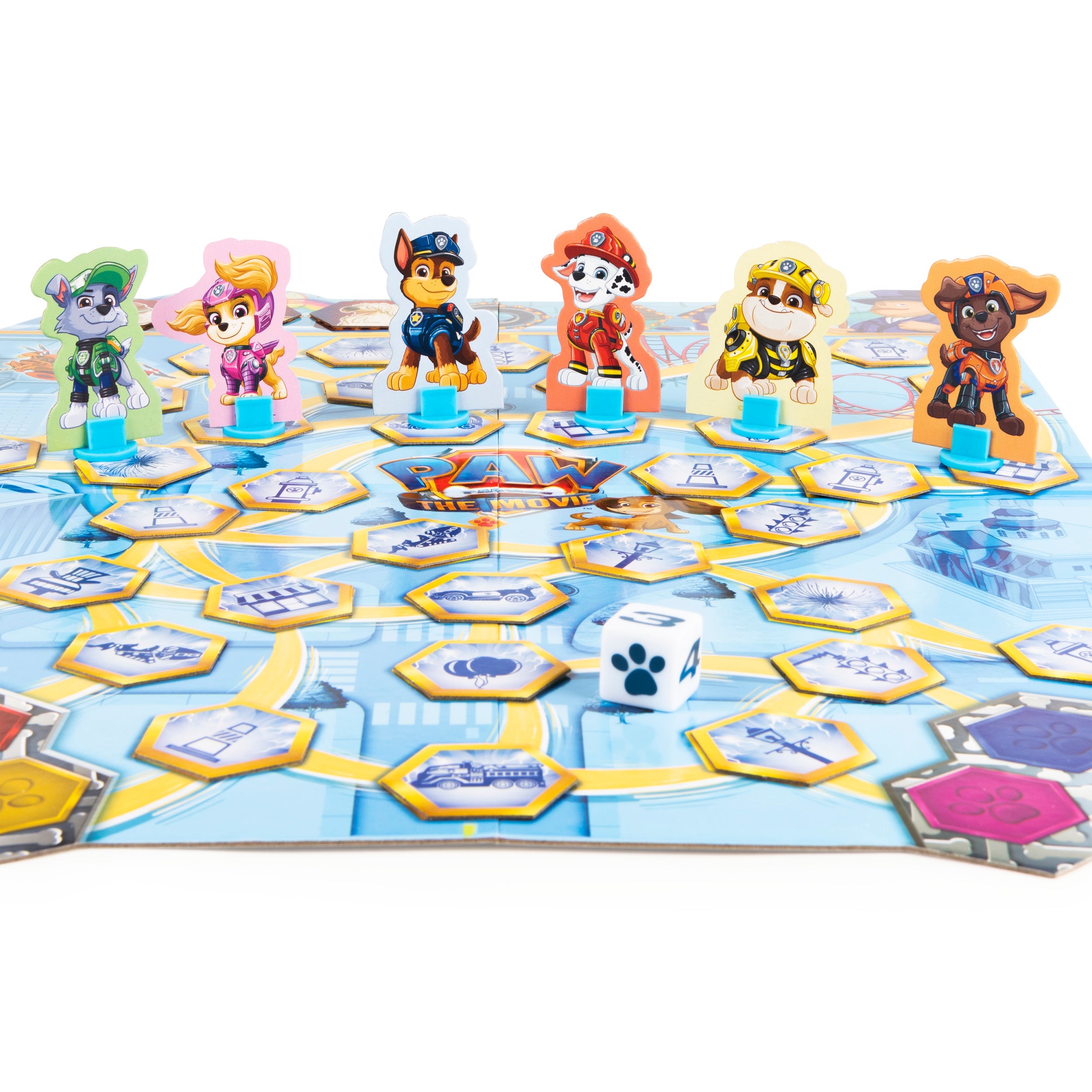 PAW Patrol: The Movie, Adventure City Lookout Tower Board Game
