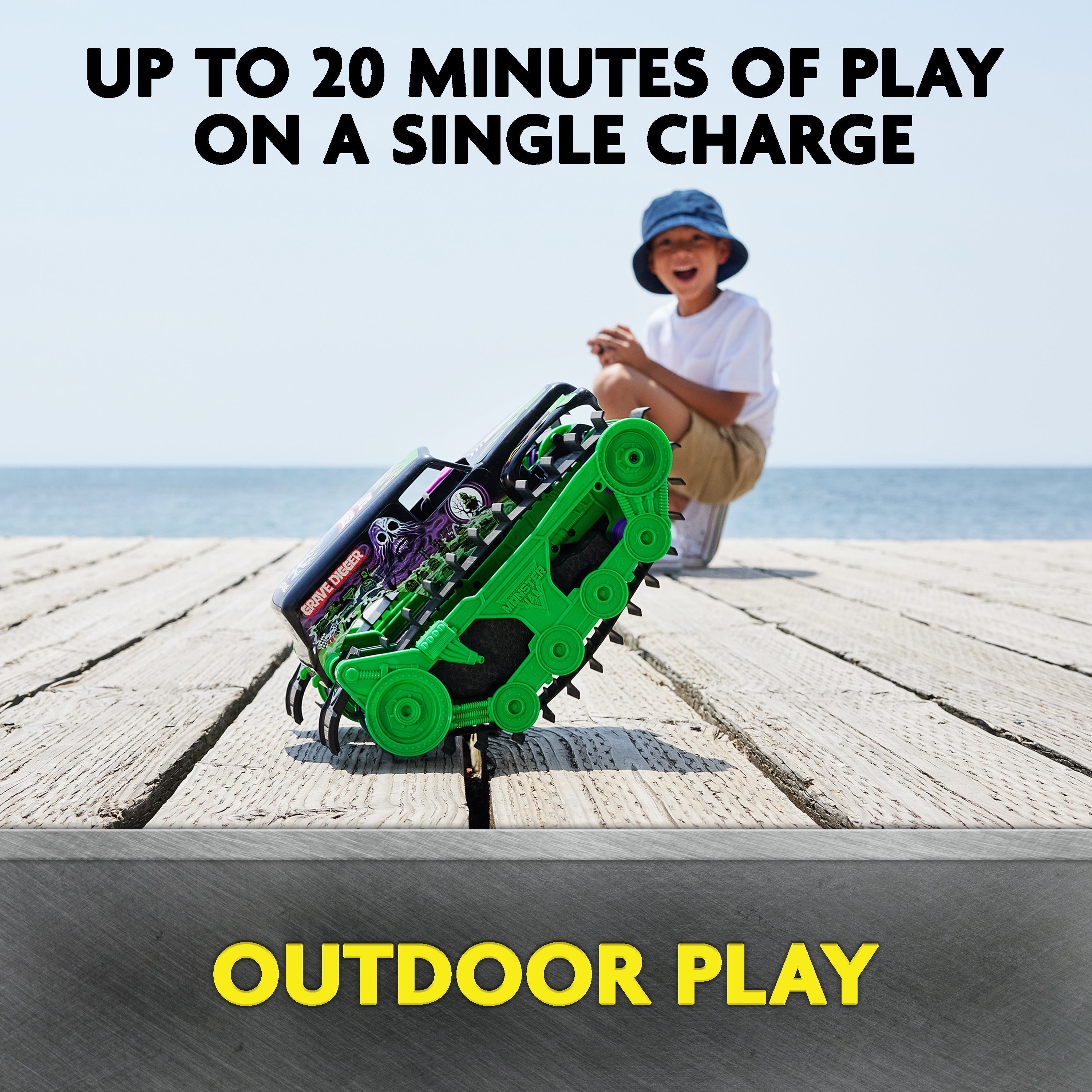 Monster Ja, Grave Digger Trax All-Terrain RC