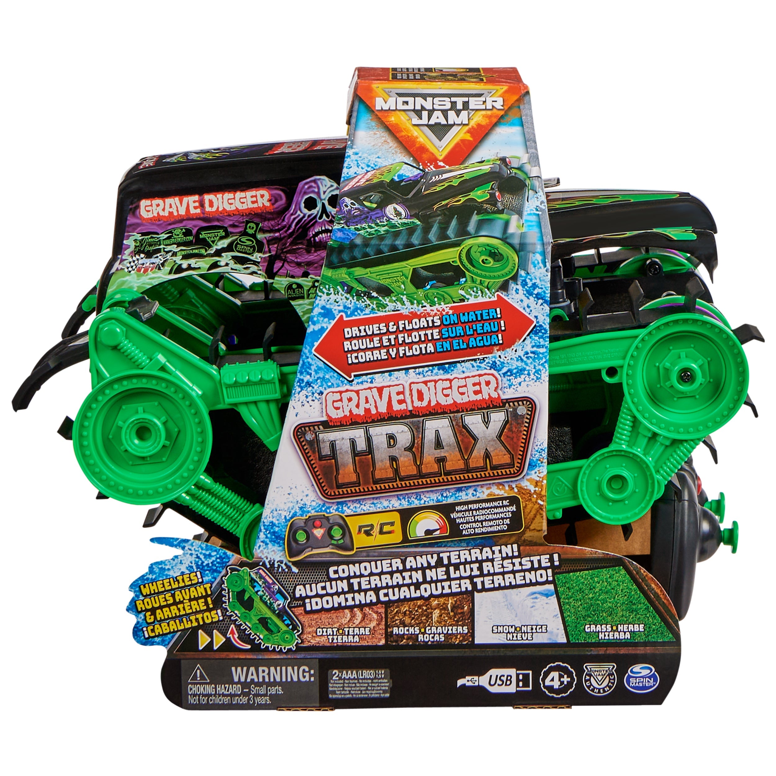 Monster Ja, Grave Digger Trax All-Terrain RC
