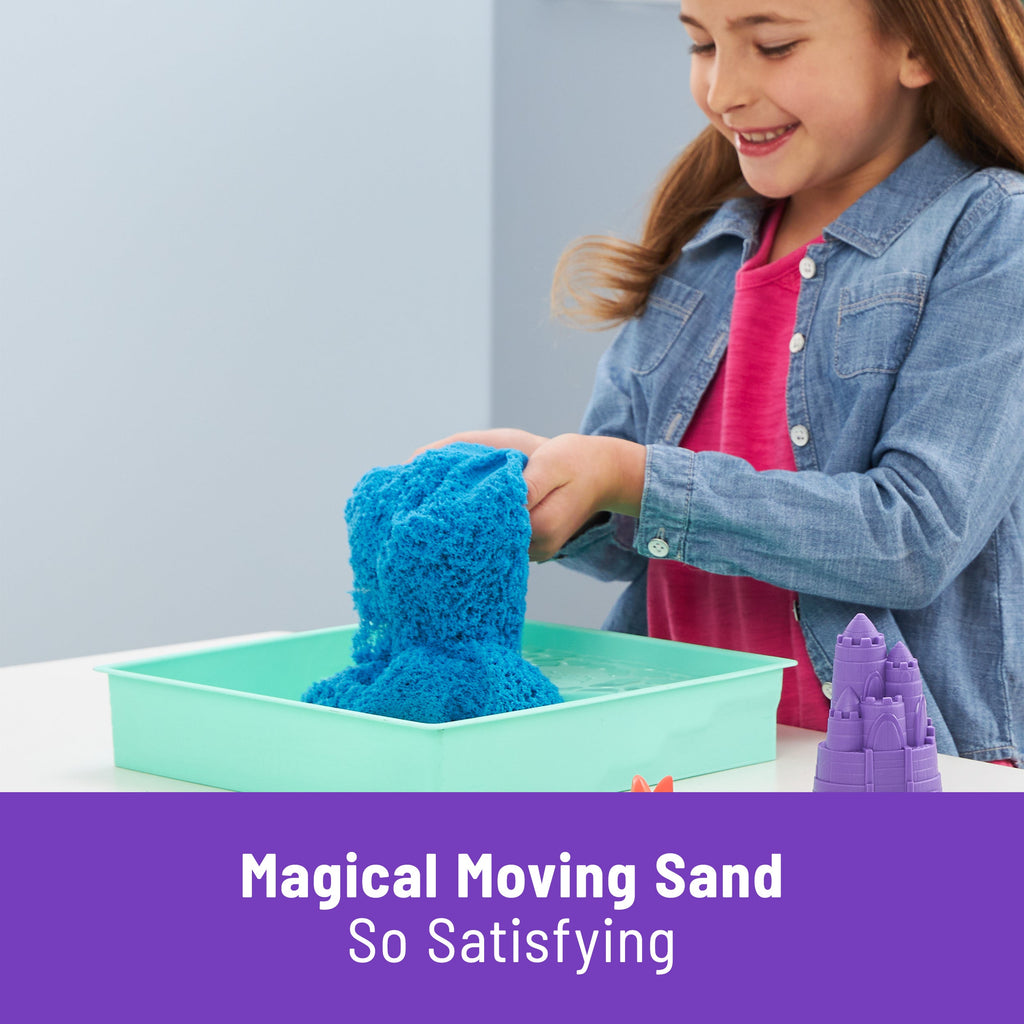 Kinetic Sand, 1lb Blue Sandbox Playset