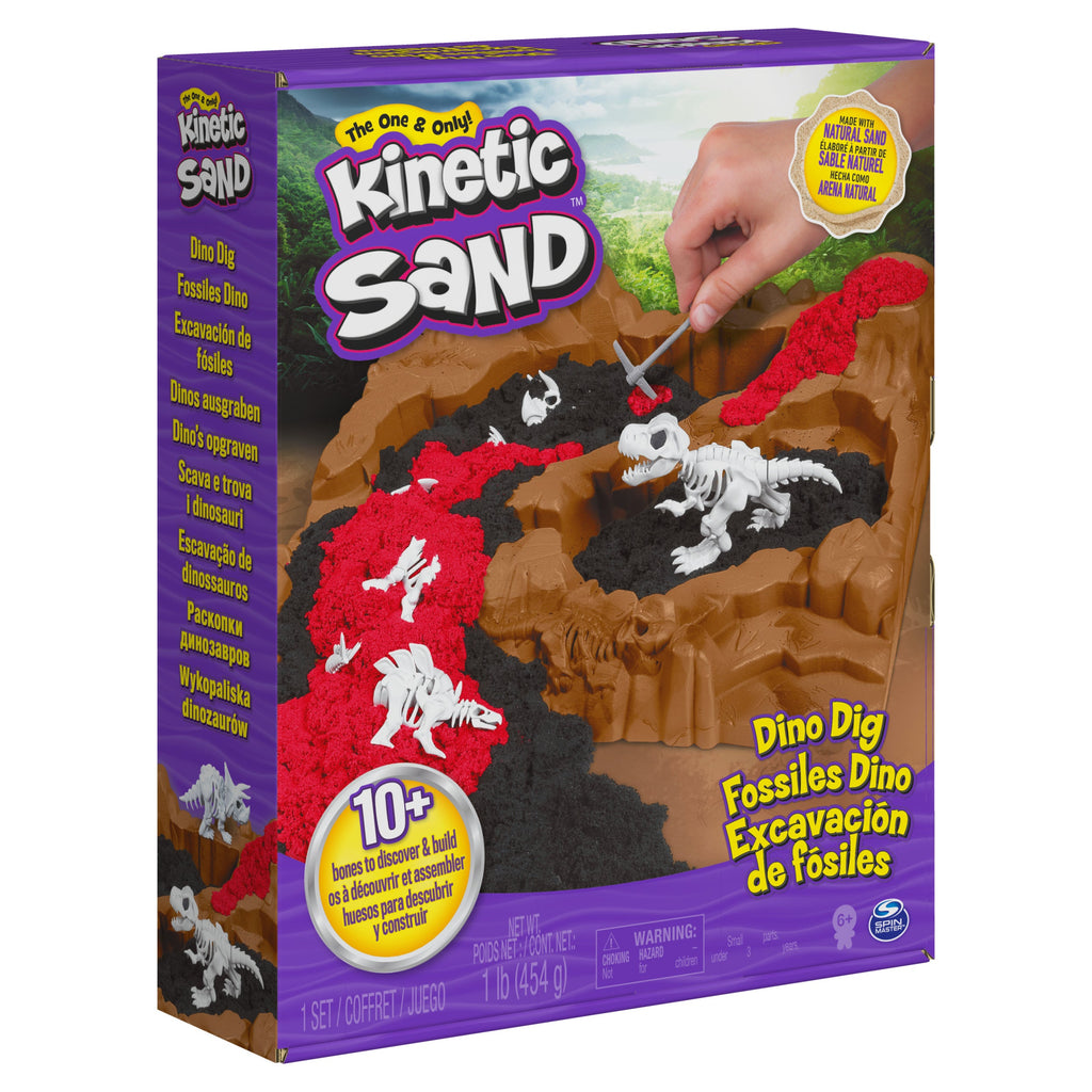 Kinetic Sand Digging for Dinos