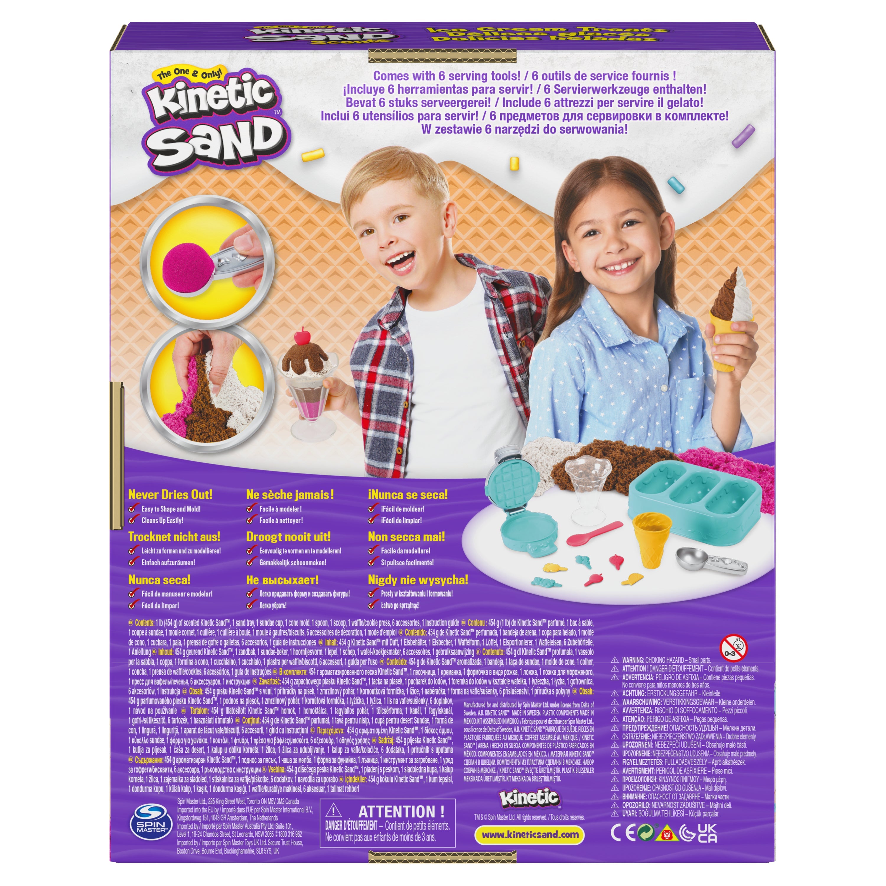 Kinetic Sand Ice Cream Treats
