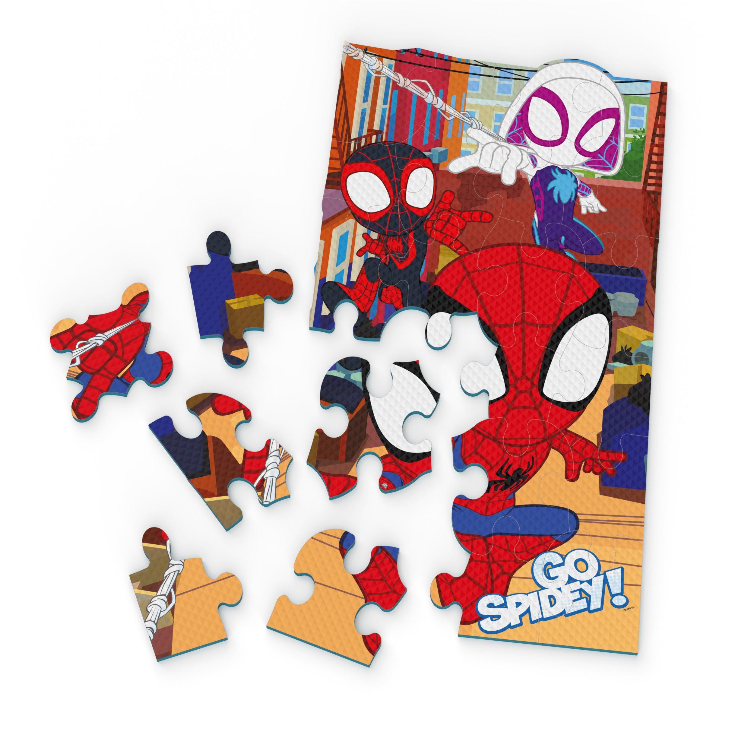 Disney Junior Spidey and his Amazing Friends, 25-Piece Foam Jigsaw Puzzle