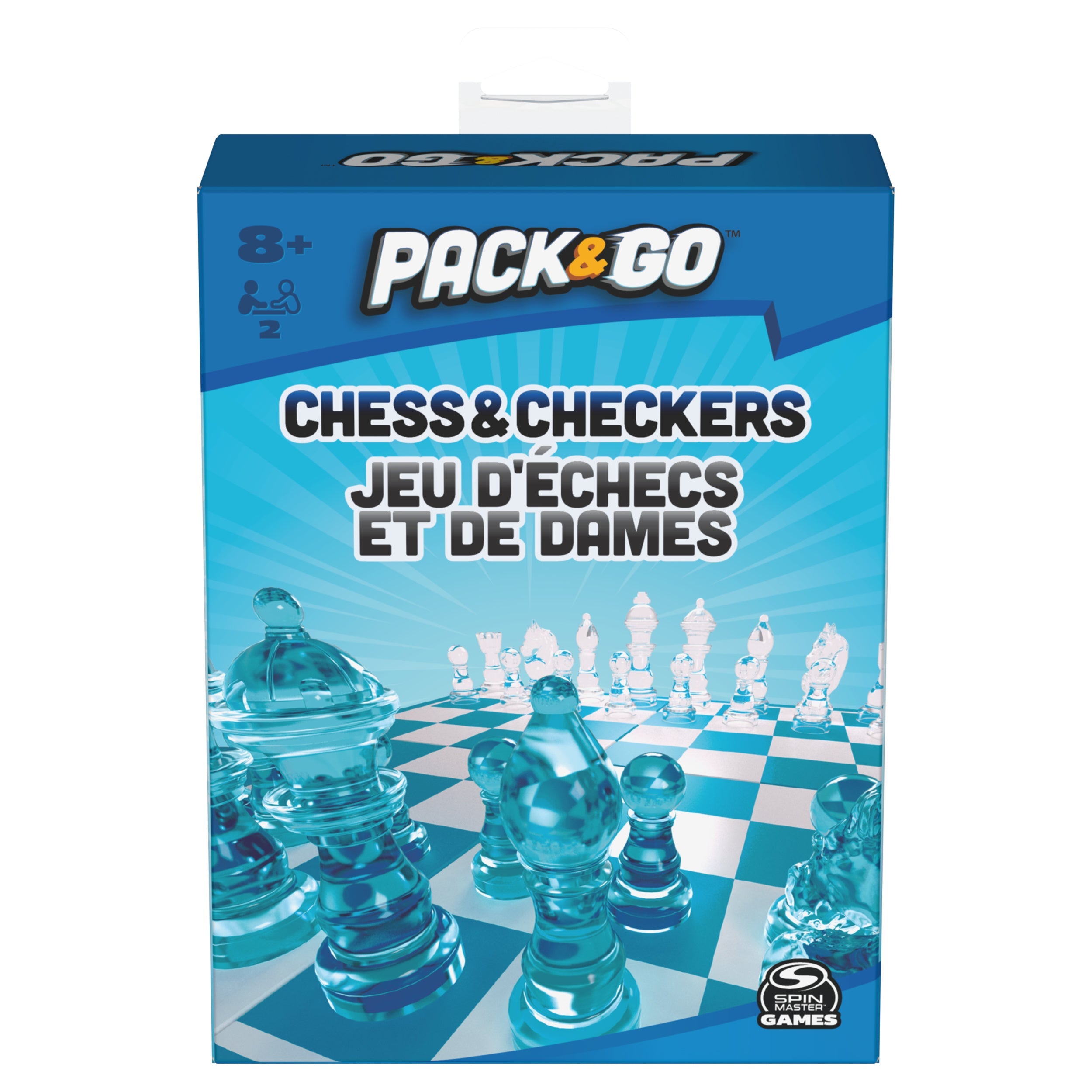 Pack & Go Chess & Checkers Board Game